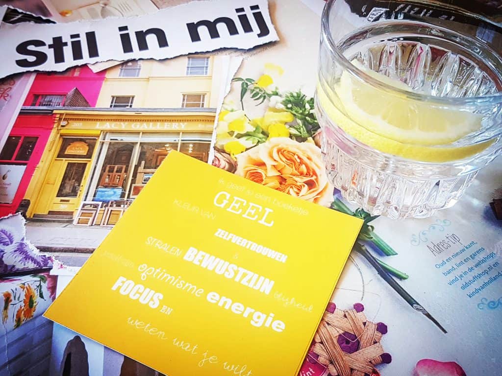 Visionboard, geel, betekenis van de kleur geel