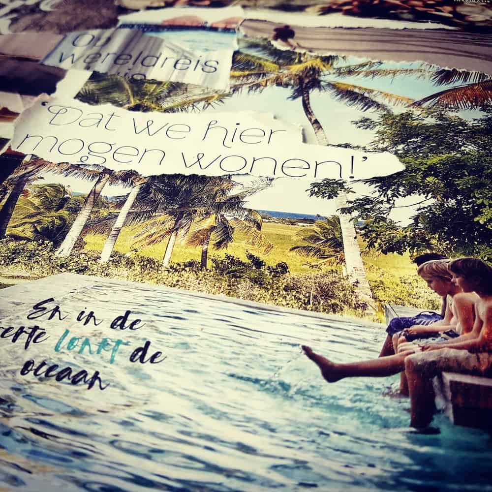 Een visionboard maken: op wereldreis naar je eigen verlangen