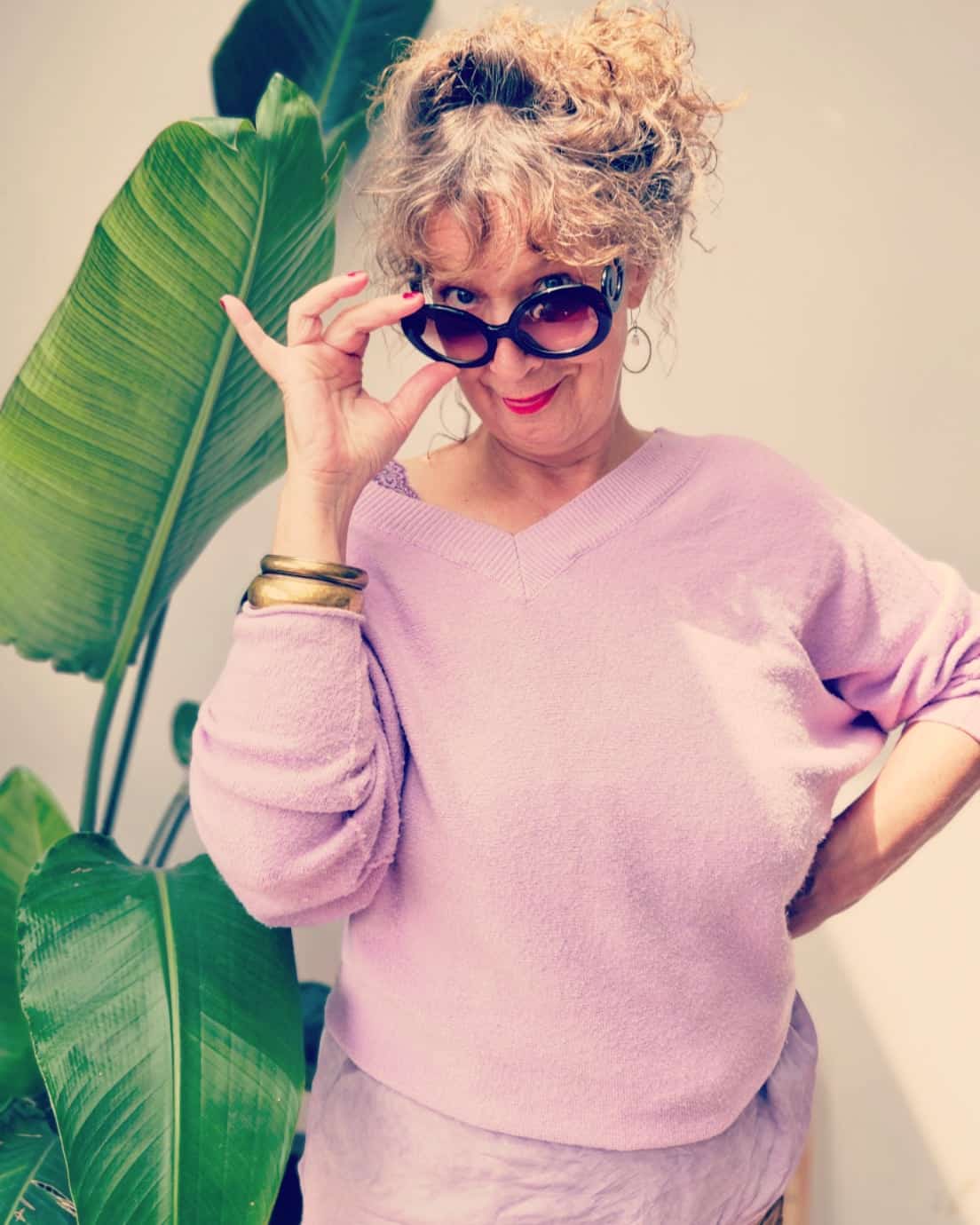 Anne-Lies Smal Bloei! Lila kleur