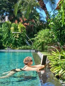 bali zwembad boek
